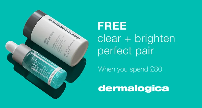 free dermalogica clear and brighten perfect pair